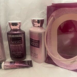 Bath & Body Works A Thousand Wishes Set - Pink and Purple